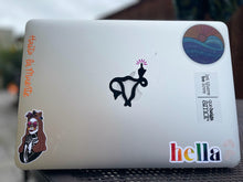 Load image into Gallery viewer, Beach Please Clear Vinyl Sticker
