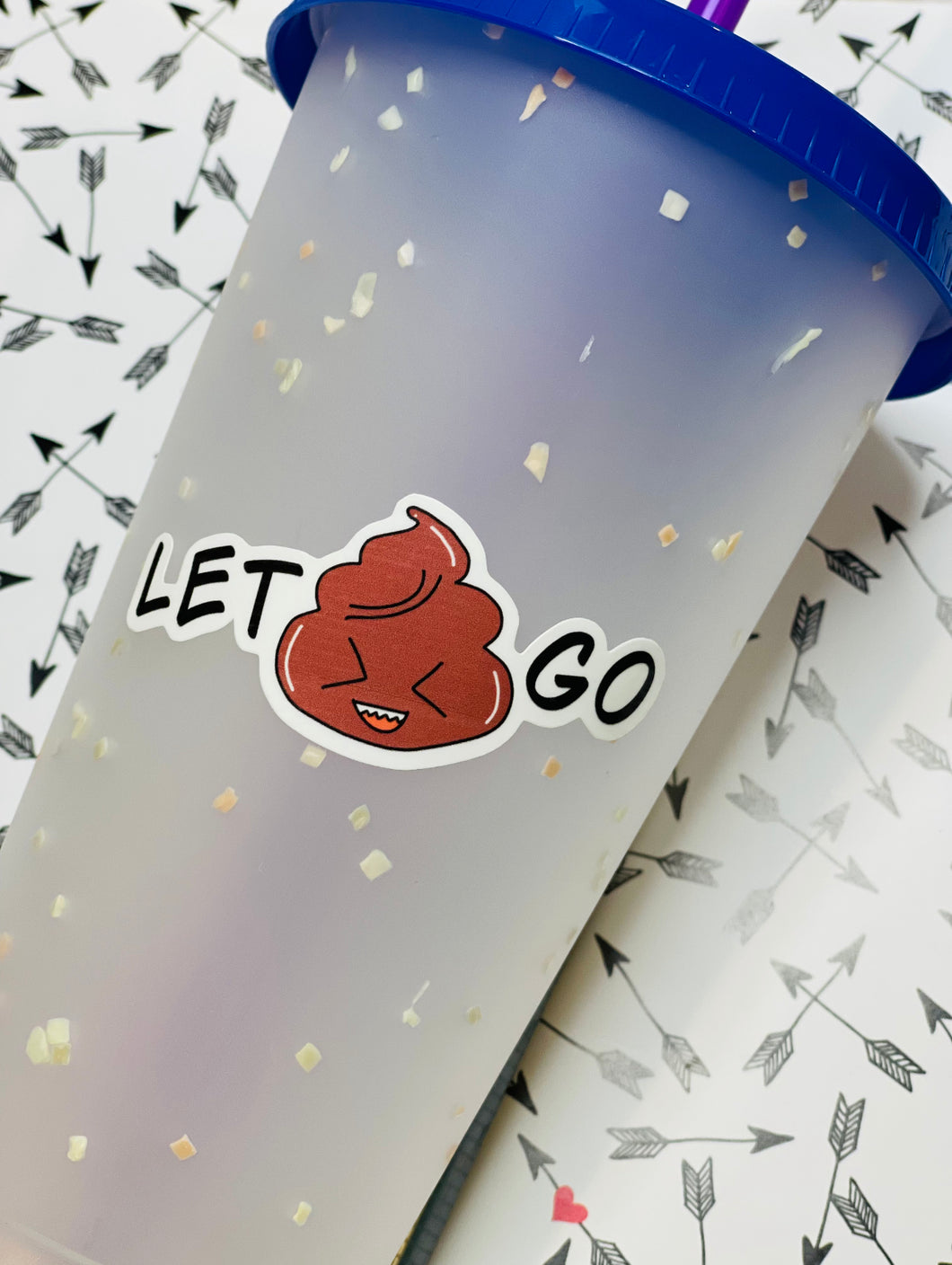 Let Sh!t Go Sticker