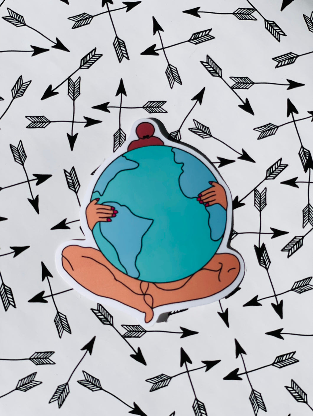 She Runs The World Sticker